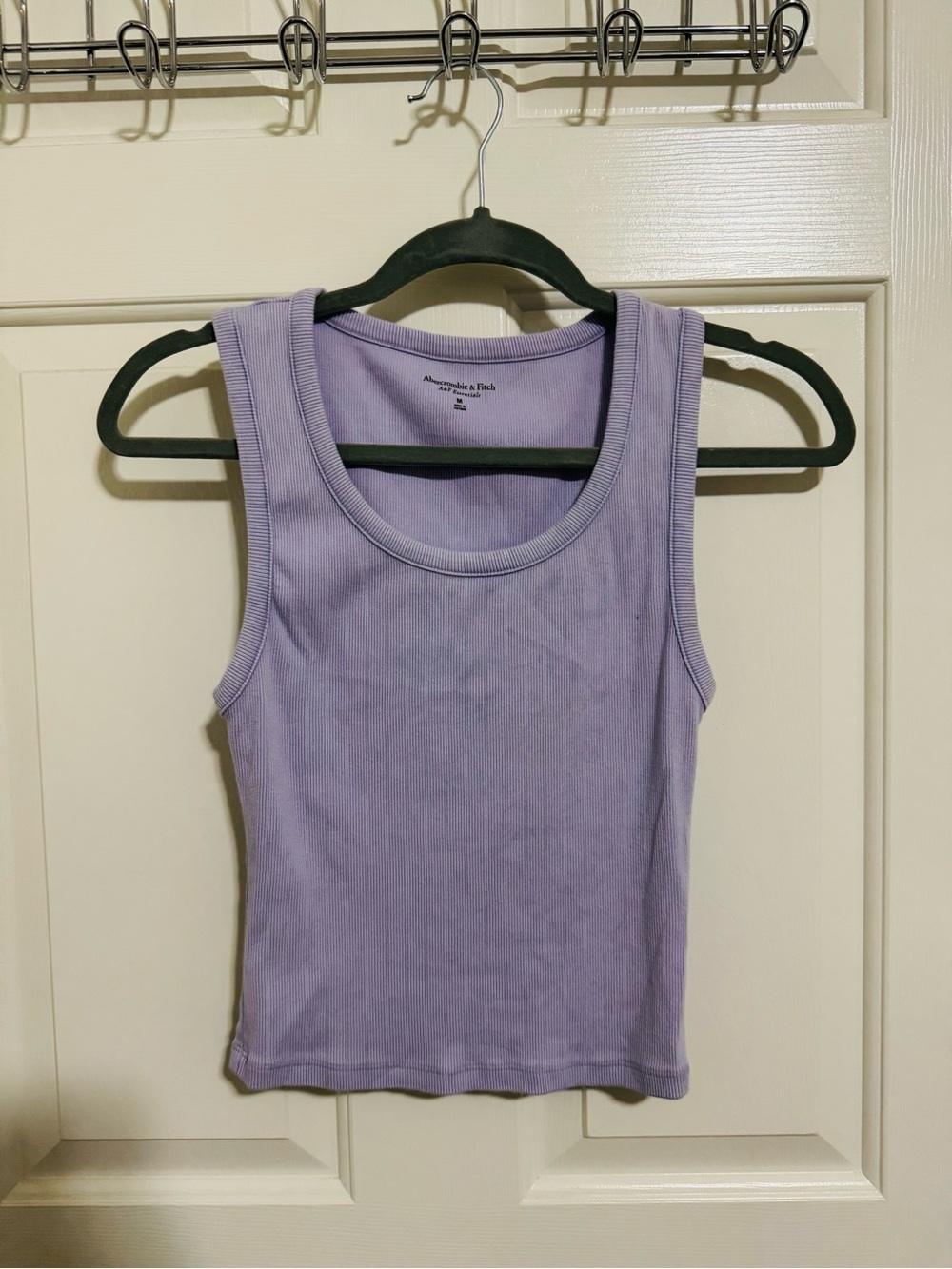 Abercrombie & Fitch Lavender Ribbed Tank Top